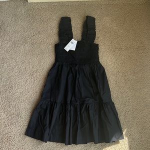 Abercrombie & Fitch Smocked Bodice Easy Mini Dress